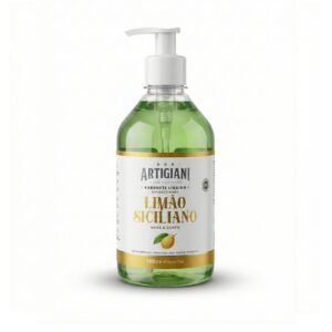 SABONETE LÍQUIDO DUO ARTIGIANI LIMÃO SICILIANO 500 ML